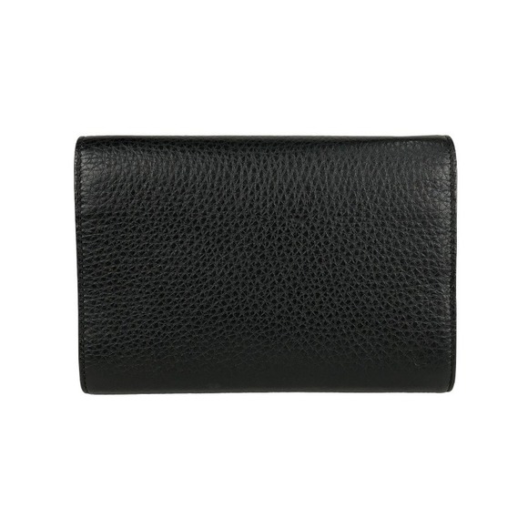 Gucci GG Marmont Chain Wallet Shoulder Bag Black - Picture 2 of 8